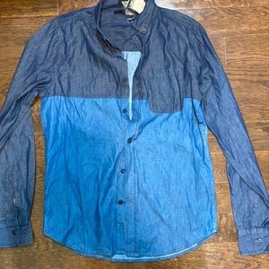 Two-Tone Rue 21 Button Down Shirt